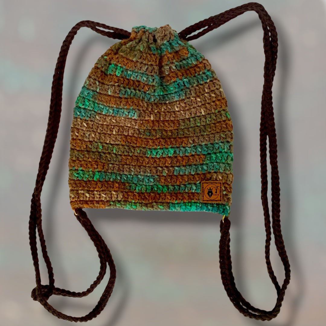 Drawstring Backpack • Ocean Reef