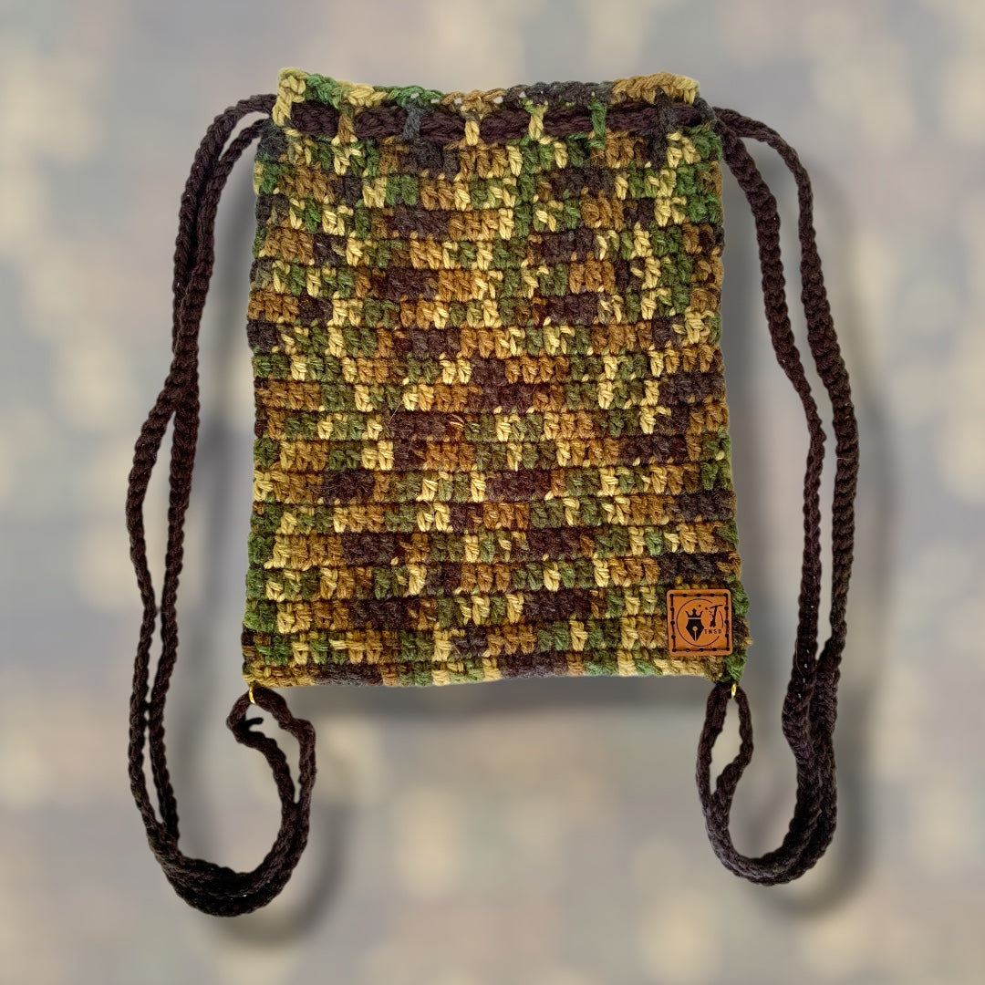 Drawstring Backpack • Camouflage