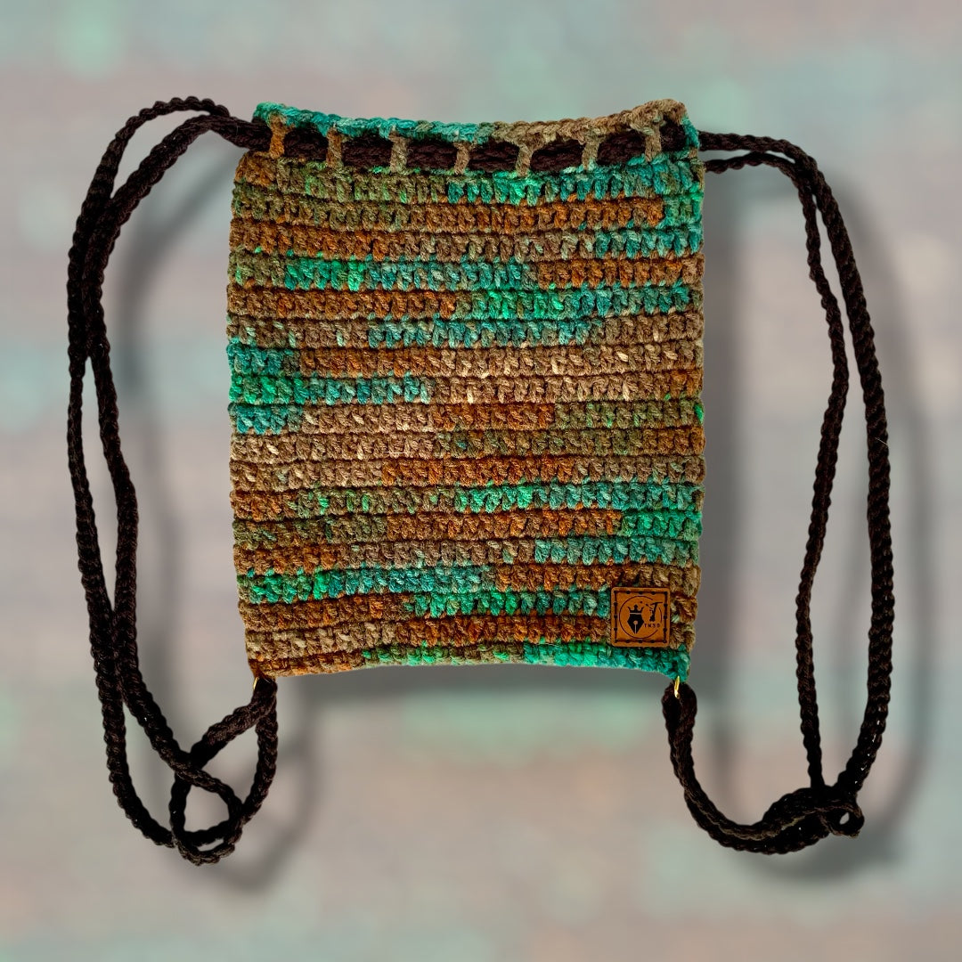 Drawstring Backpack • Ocean Reef