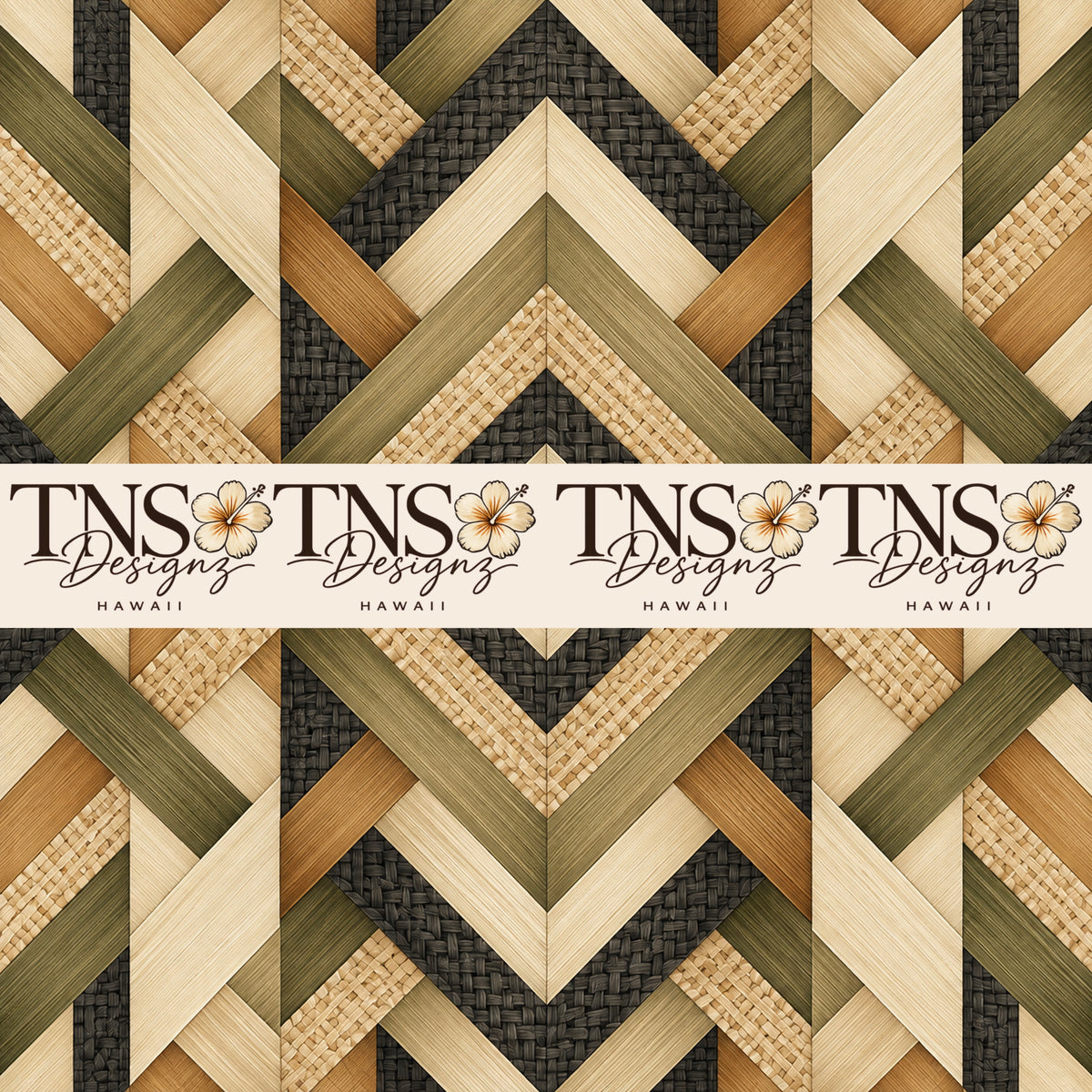 Hawaiian Modern Printed Adhesive Vinyl
