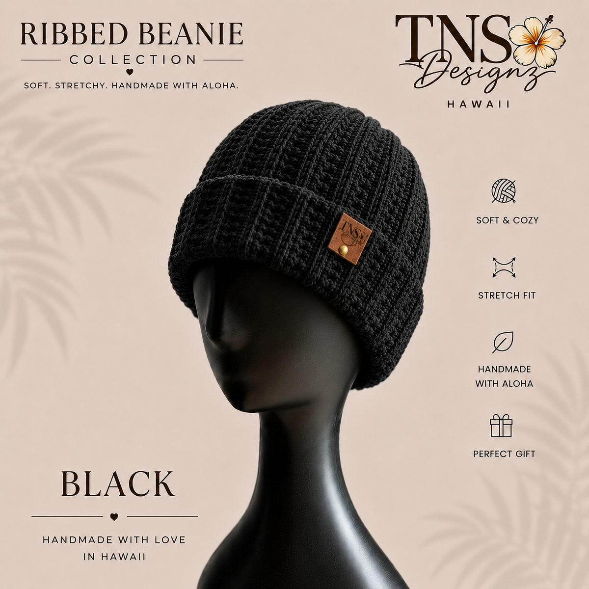 Ribbed Beanie