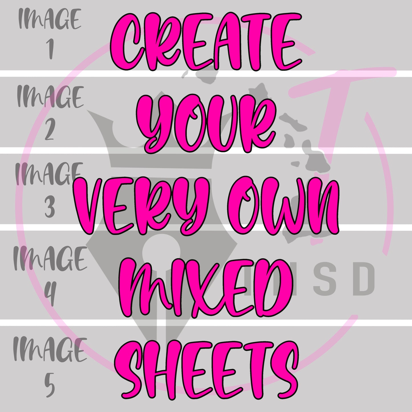Create Your Own Mixed Sheets