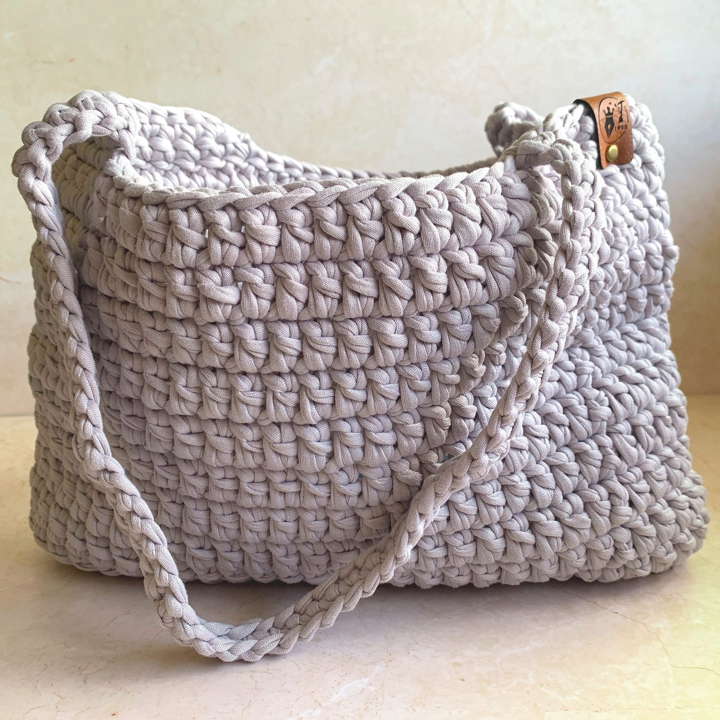 Crochet Tote Bag - LG