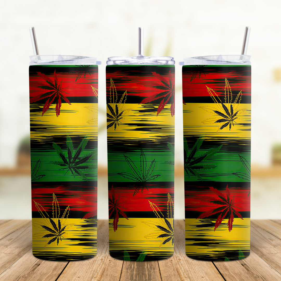 Rasta Marijuana Leaves