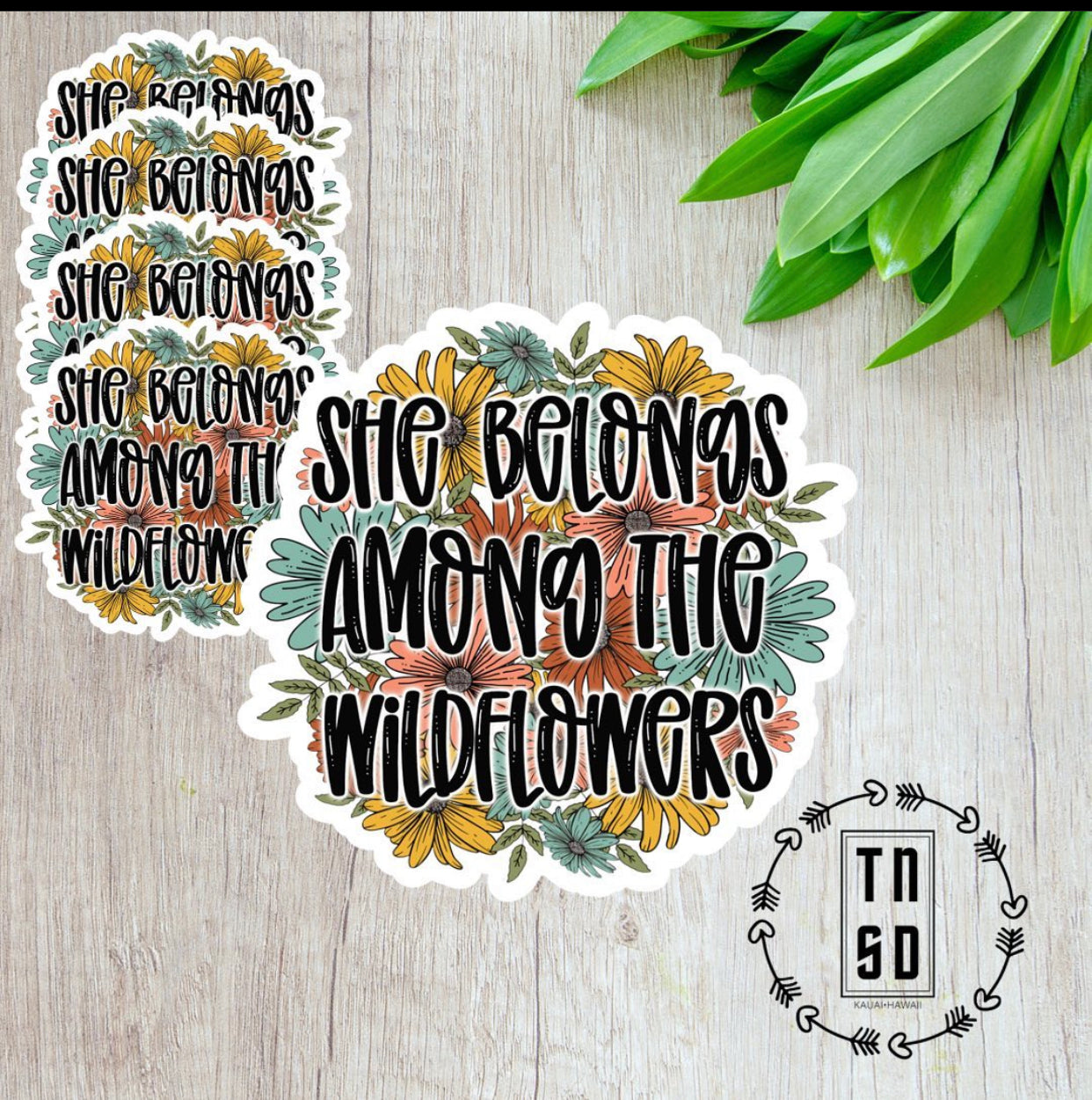 She Belongs Among The Wildflowers