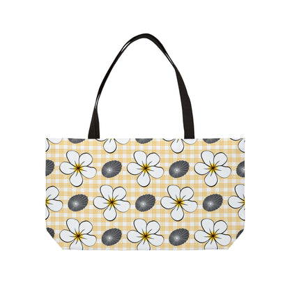 Plumerias & Opihis Weekender Tote Bag
