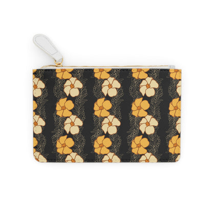 Clutch Bag Puakenikeni Flowers Maile Mokihana Print