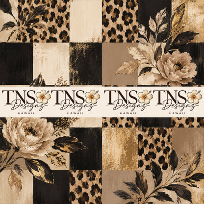 Leopard Luxe Printed Adhesive Vinyl