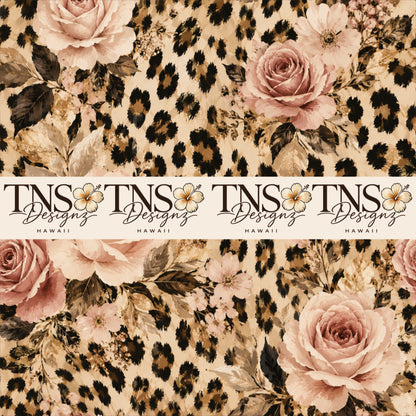 Leopard Luxe Printed Adhesive Vinyl