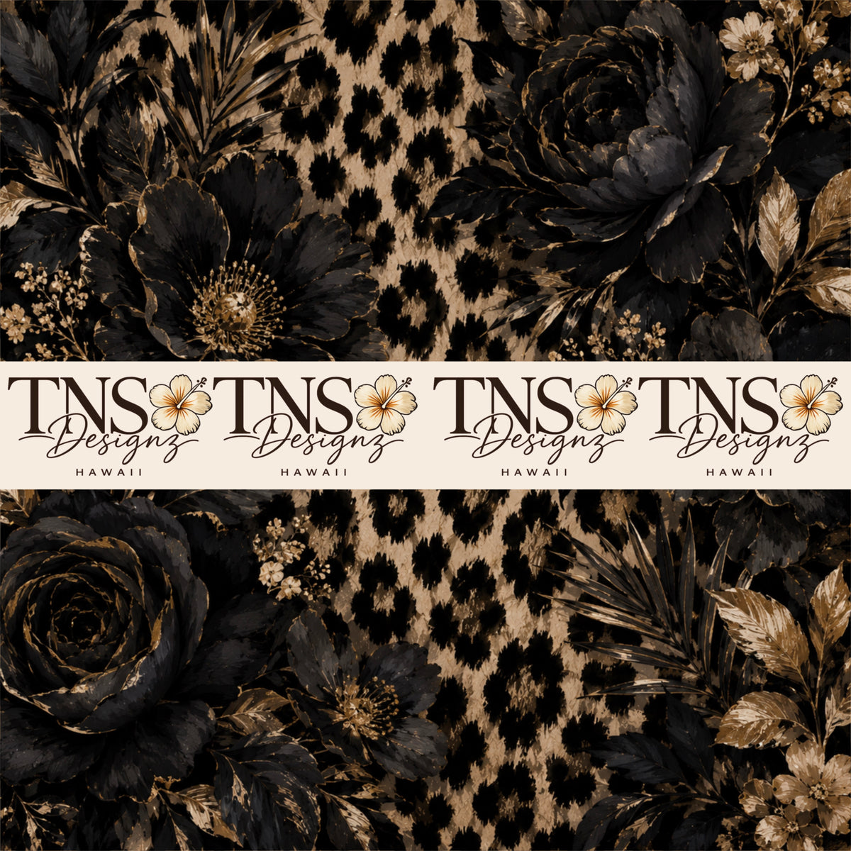 Leopard Luxe Printed Adhesive Vinyl