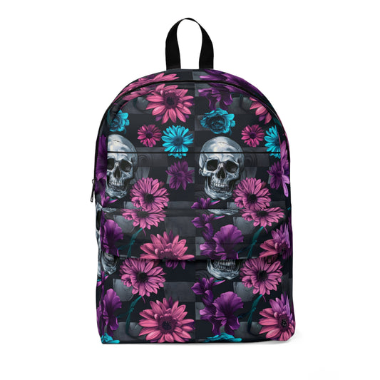 Dark Skully Logo Unisex Classic Backpack