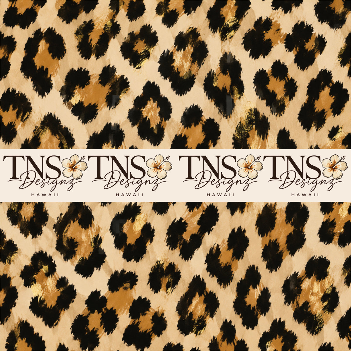 Leopard Luxe Printed Adhesive Vinyl