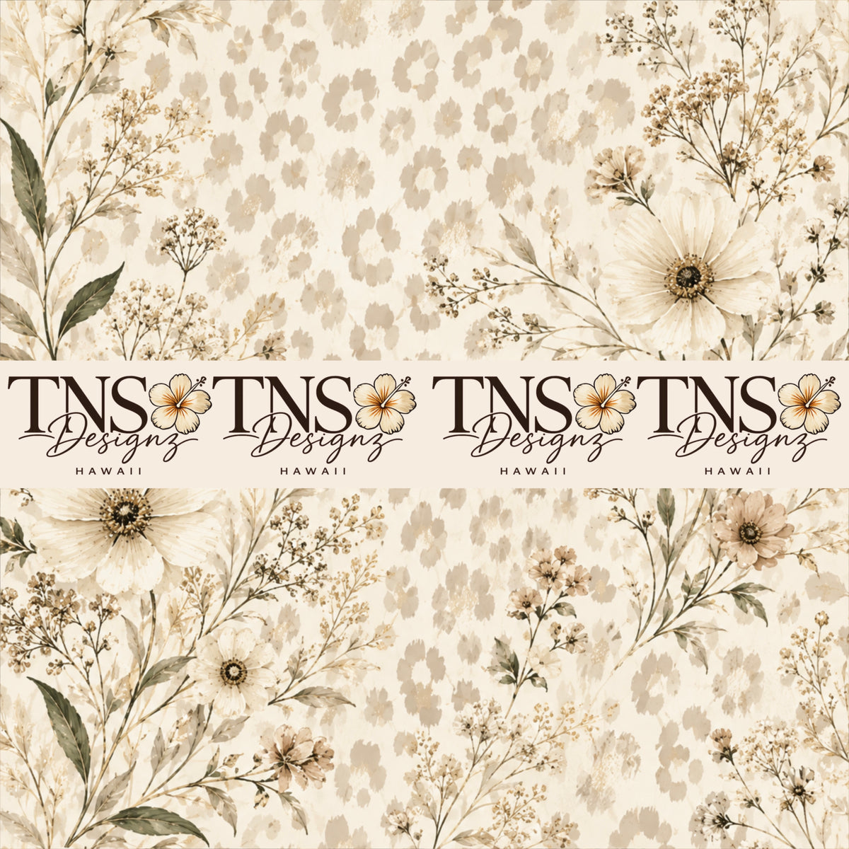 Leopard Luxe Printed Adhesive Vinyl