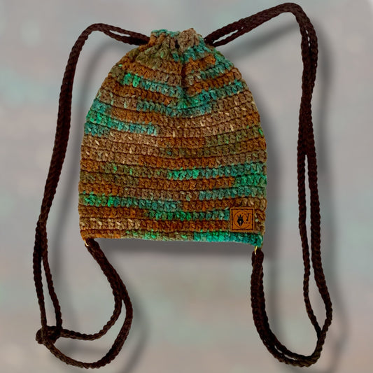 Drawstring Backpack • Ocean Reef