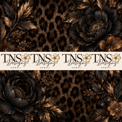 Leopard Luxe Printed Adhesive Vinyl
