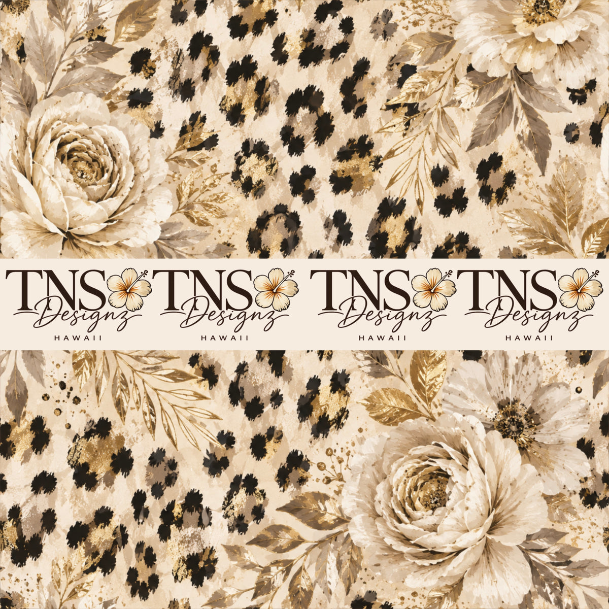 Leopard Luxe Printed Adhesive Vinyl