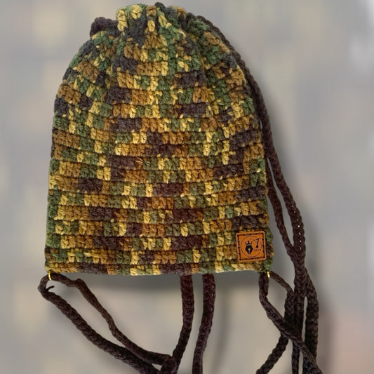 Drawstring Backpack • Camouflage
