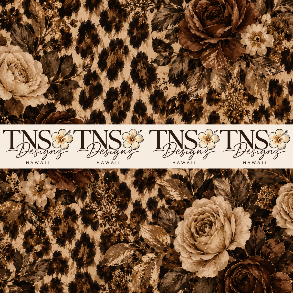 Leopard Luxe Printed Adhesive Vinyl