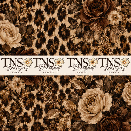 Leopard Luxe Printed Adhesive Vinyl
