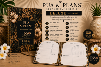Pua & Plans™ | Leopard Luxe Edition