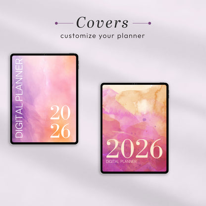 All-in-One Digital Planner 2026 - Productivity, Wellness & Goal Tracking