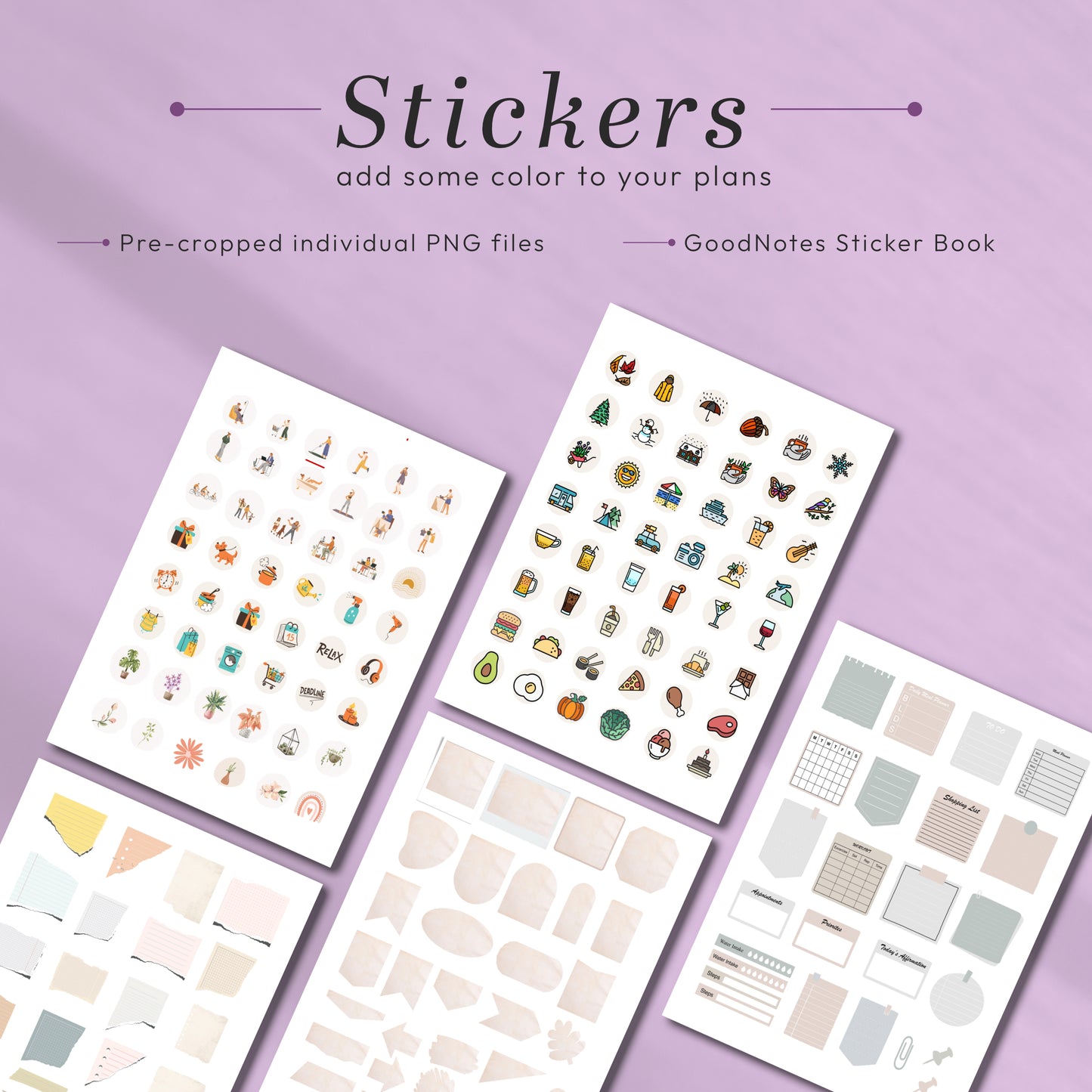 All-in-One Digital Planner 2026 - Productivity, Wellness & Goal Tracking