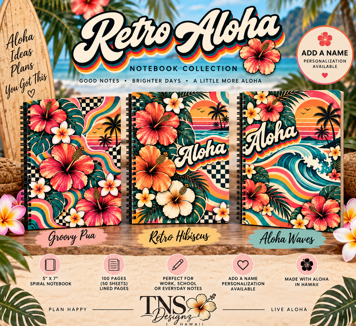 🌈 Retro Aloha Collection