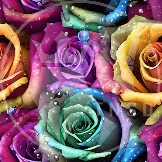 Rainbow Roses