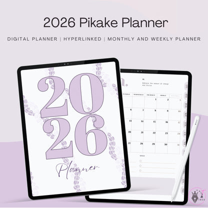 2026 Digital Pikake Planner