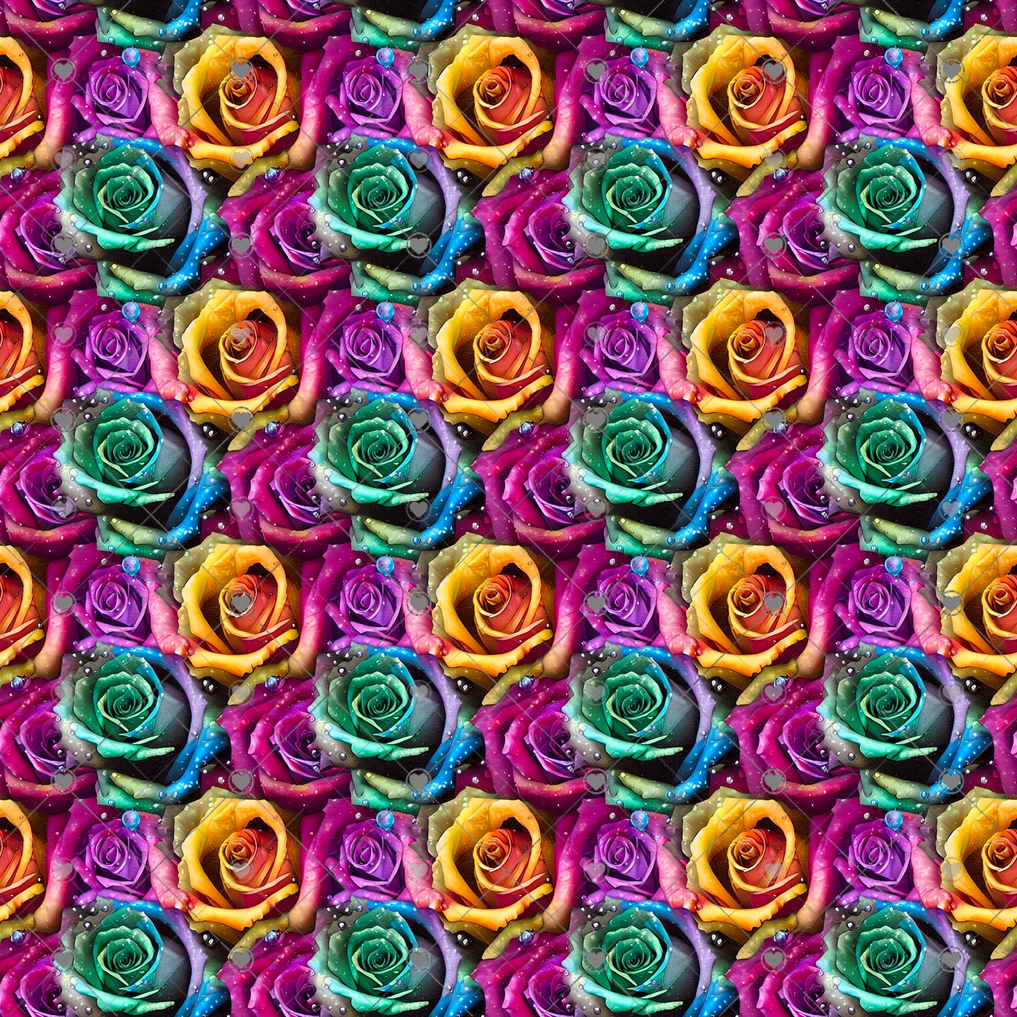 Rainbow Roses