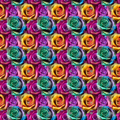 Rainbow Roses