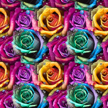 Rainbow Roses