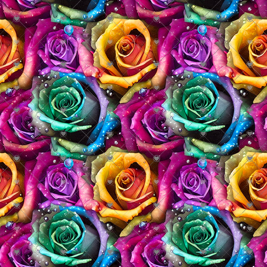 Rainbow Roses