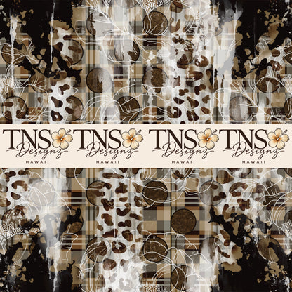 Midnight Botanicals Printed Adhesive Vinyl