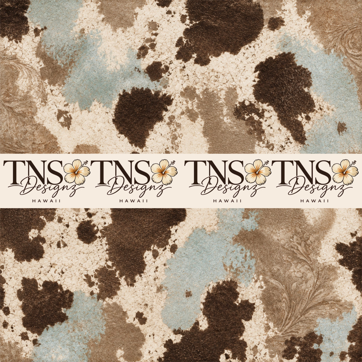 Coastal Cowgirl Printed Adhesive Vinyl