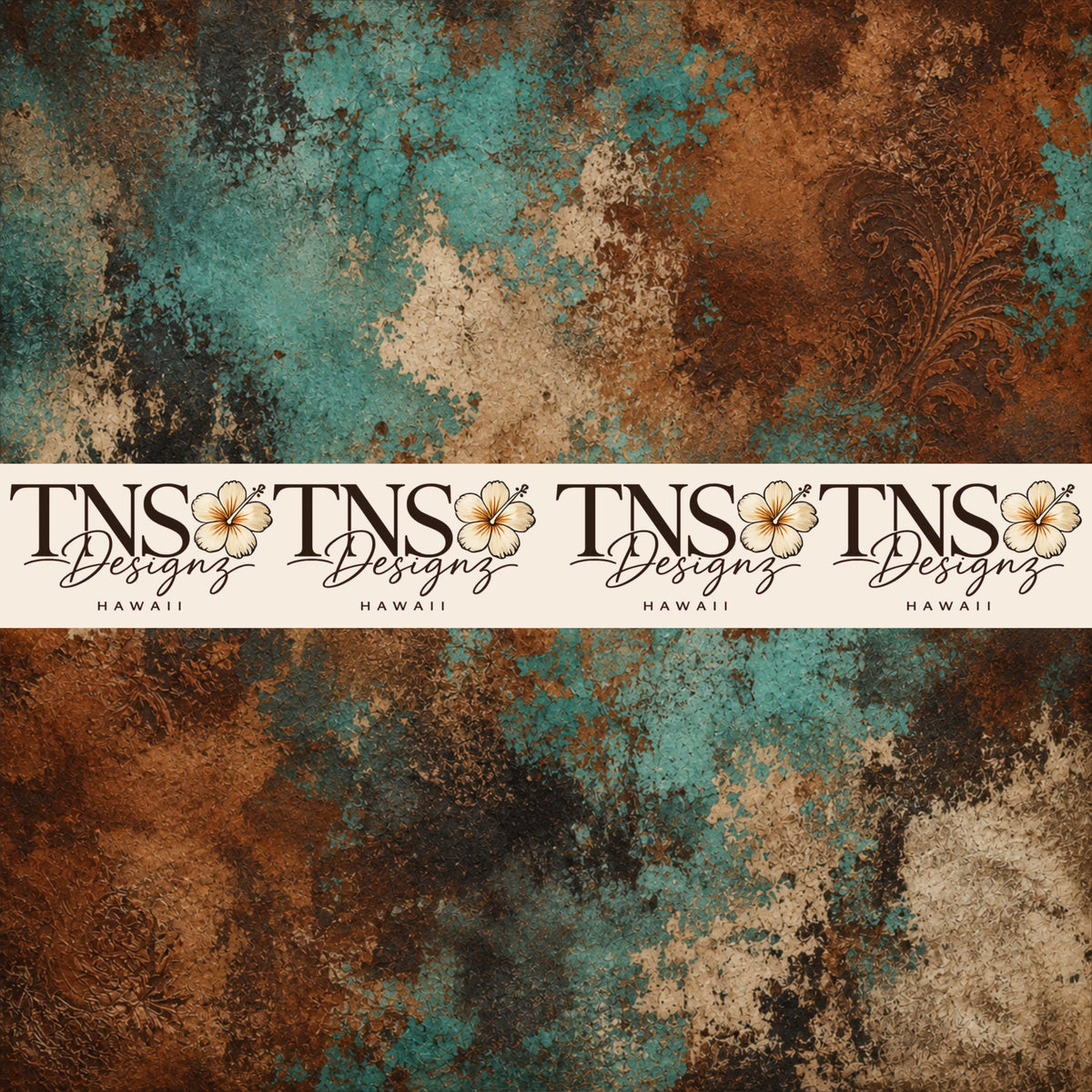 Western Boho Printed Adhesive Vinyl
