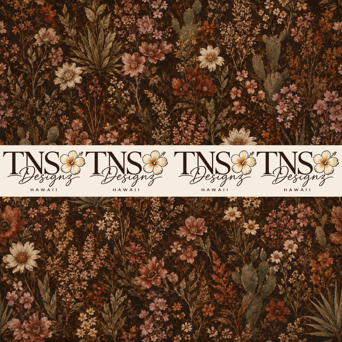 Western Boho Printed Adhesive Vinyl