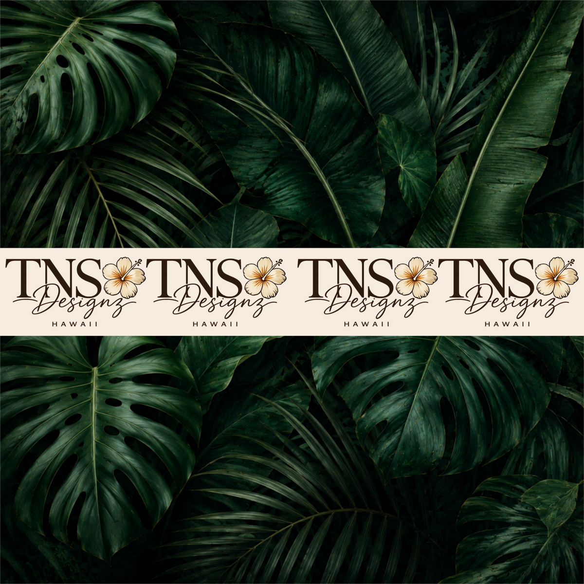 Moody Tropicals Printed Adhesive Vinyl