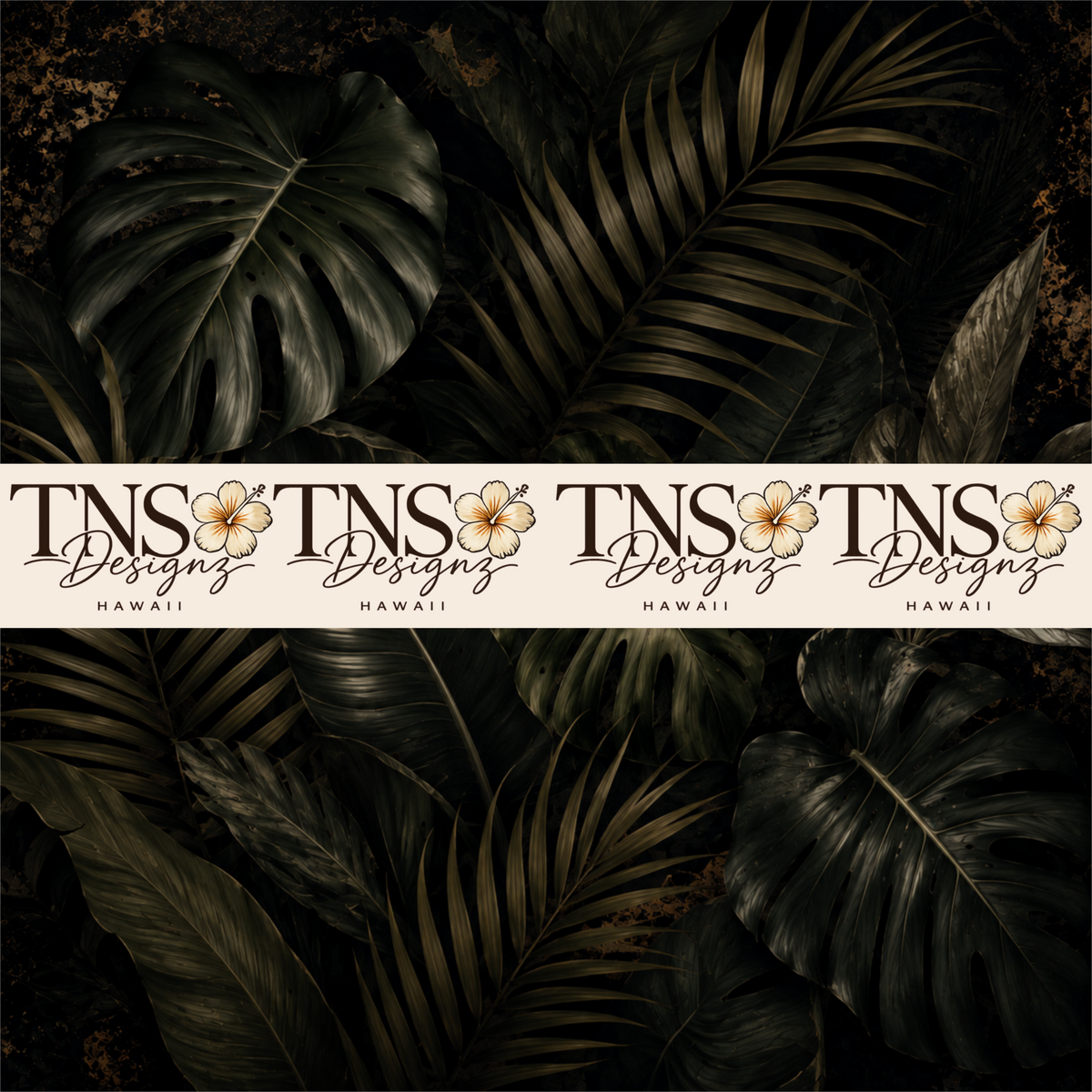 Moody Tropicals Printed Adhesive Vinyl