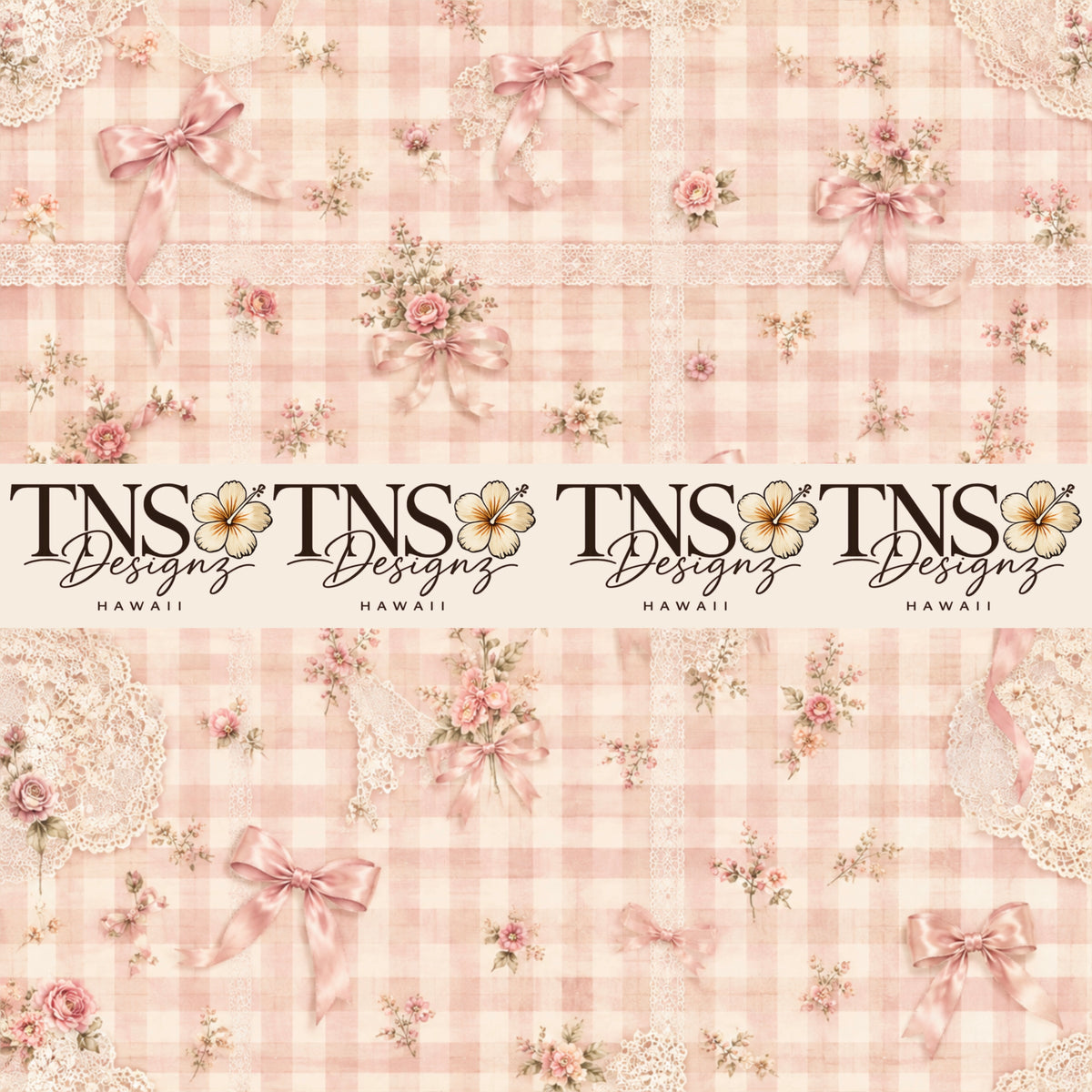 Coquette & Bows Printed Adhesive Vinyl