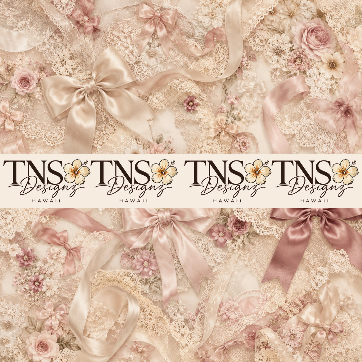 Coquette & Bows Printed Adhesive Vinyl