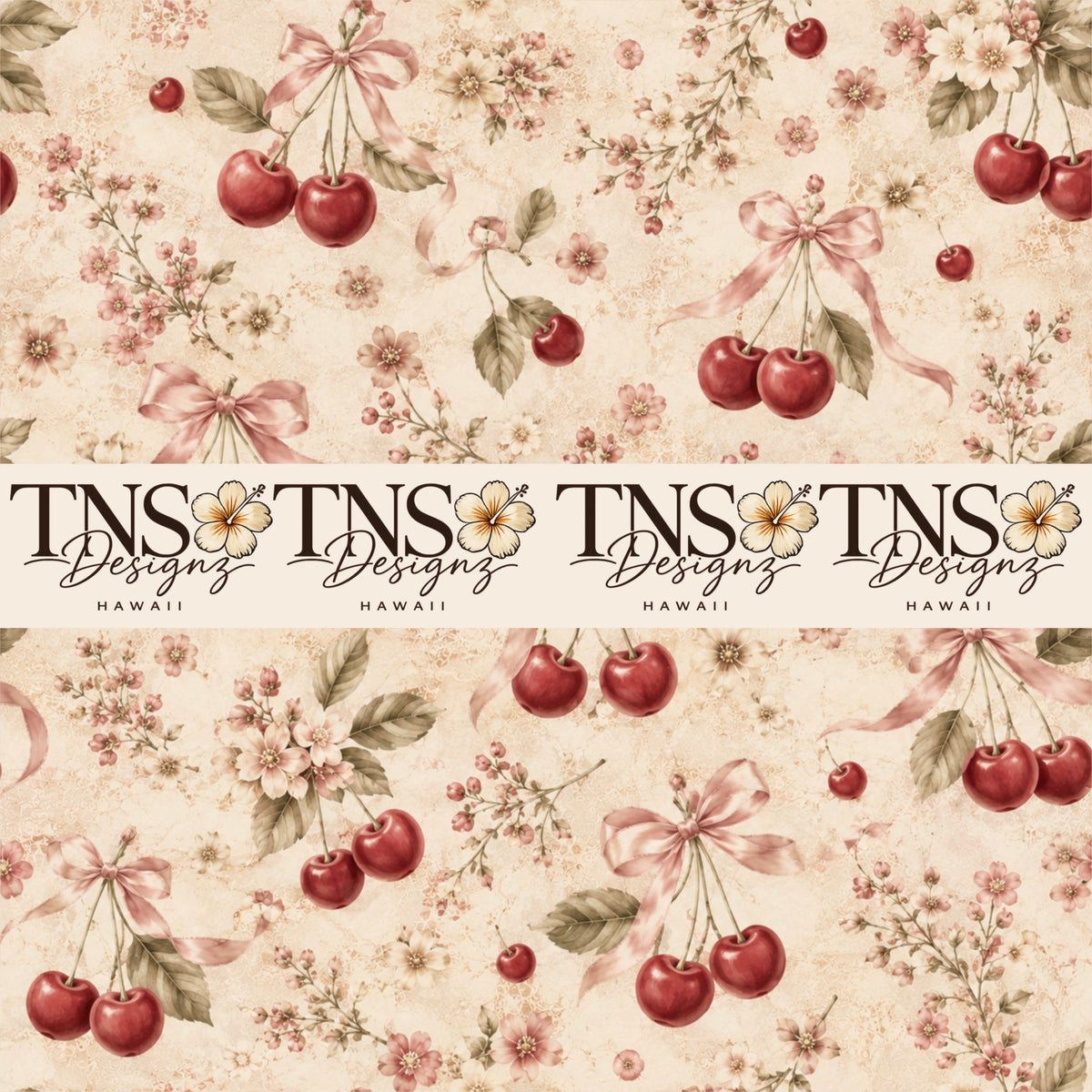 Coquette & Bows Printed Adhesive Vinyl