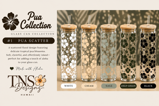Pua Scatter Glass Can | Pua Collection