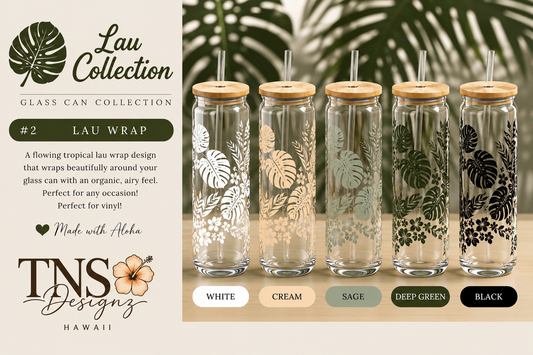 Lau Wrap Glass Can | Lau Collection