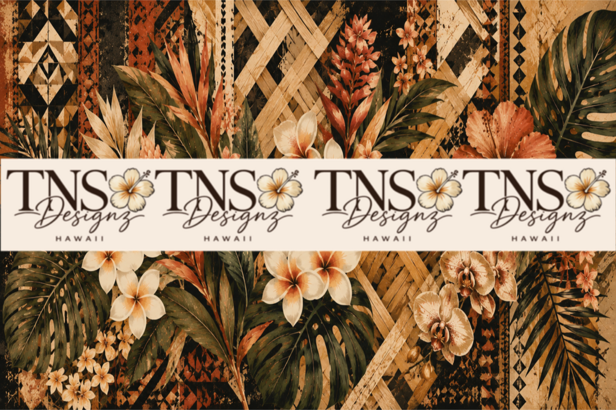 Hawaiian Modern Collection Tumbler Wraps