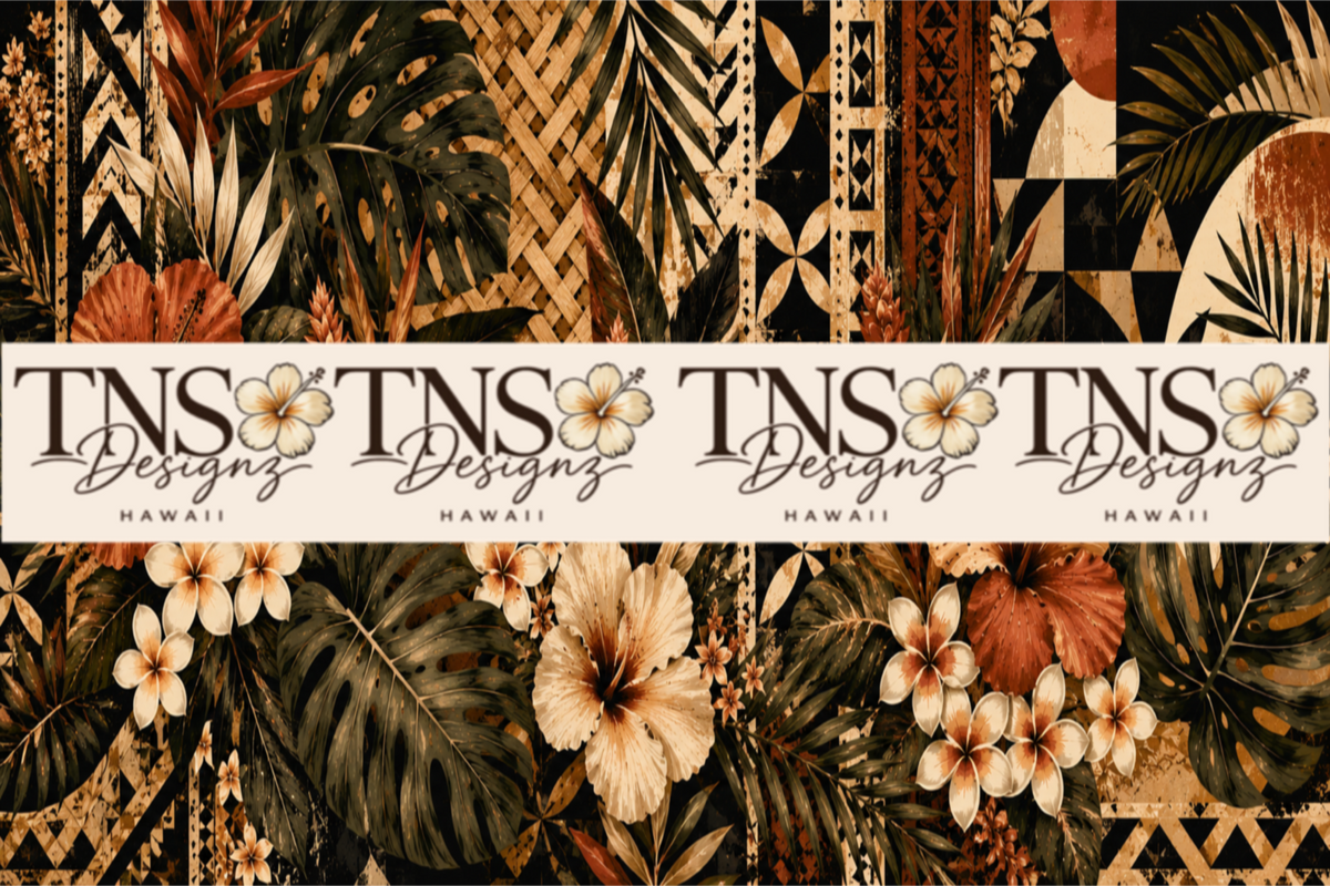 Hawaiian Modern Collection Tumbler Wraps