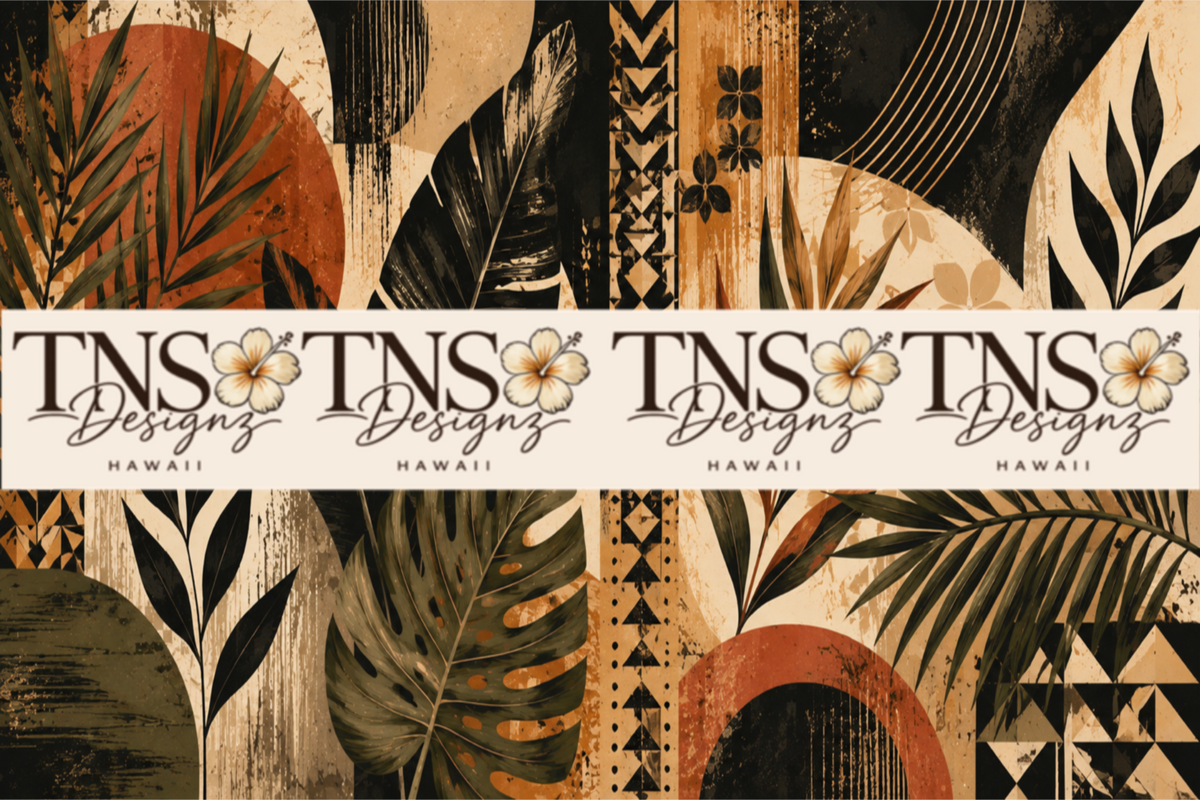Hawaiian Modern Collection Tumbler Wraps