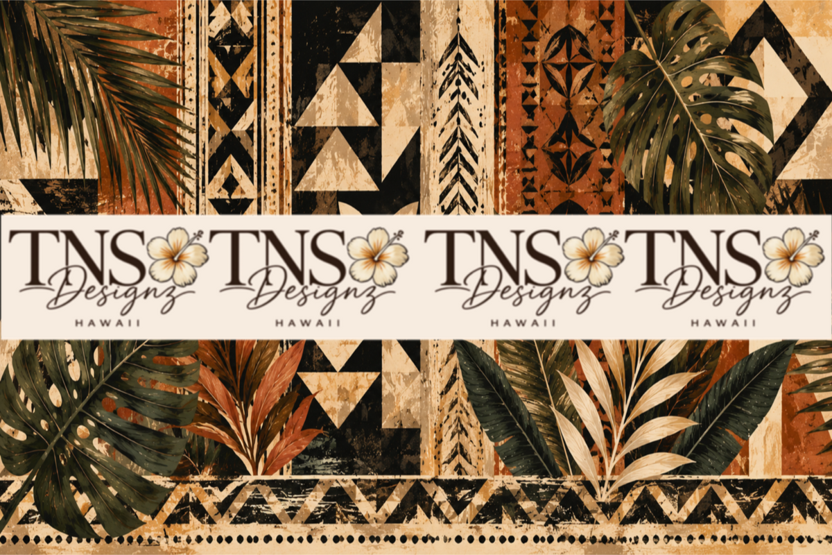 Hawaiian Modern Collection Tumbler Wraps