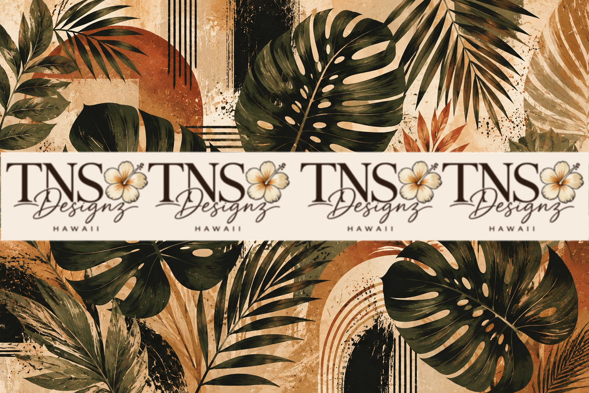 Hawaiian Modern Collection Tumbler Wraps