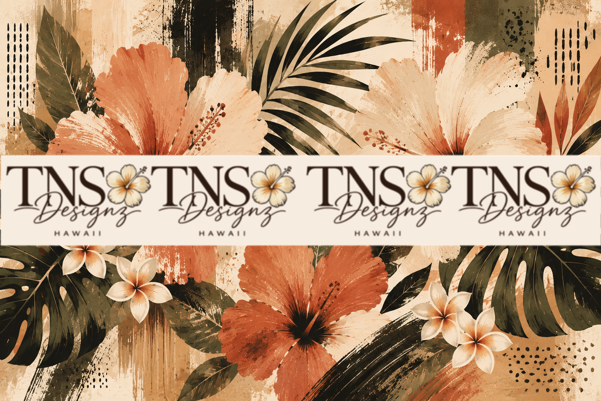 Hawaiian Modern Collection Tumbler Wraps